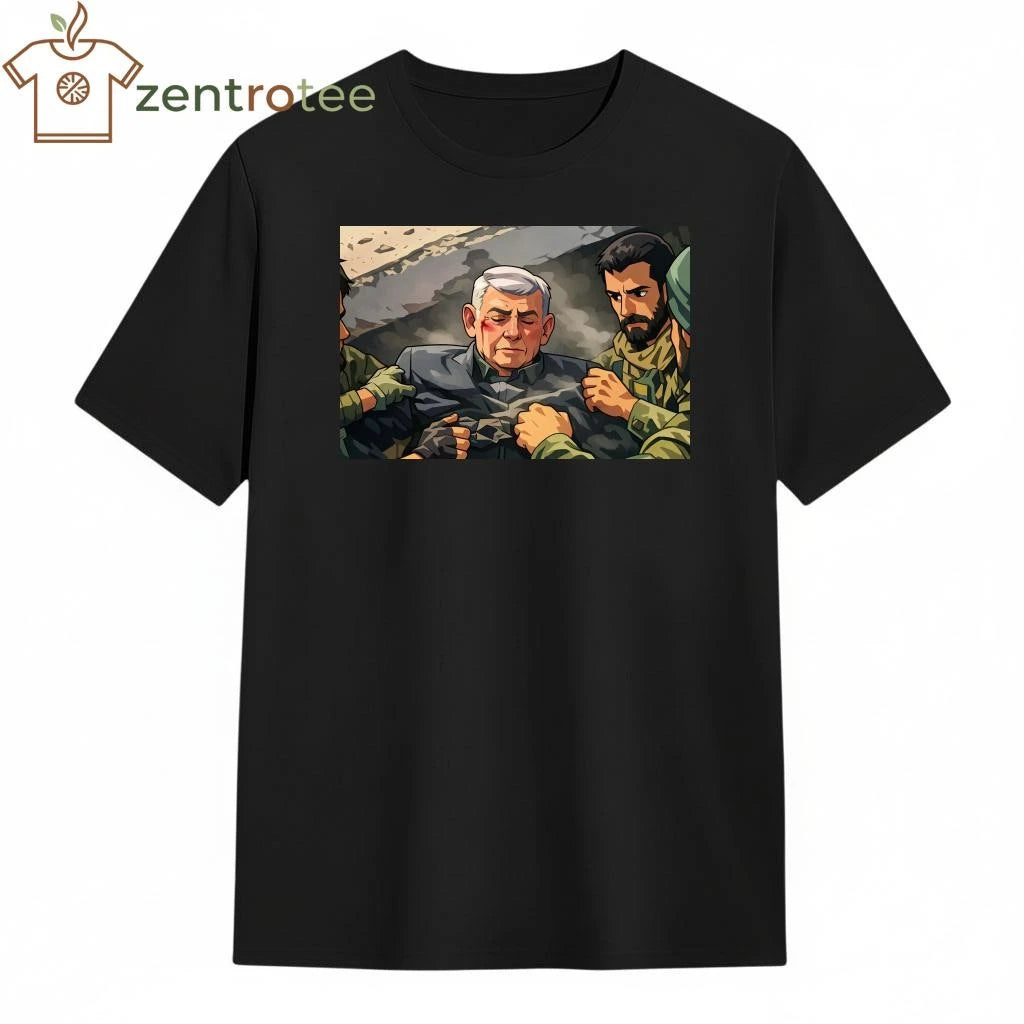 Benjamin Netanyahu is dead cartoon shirt