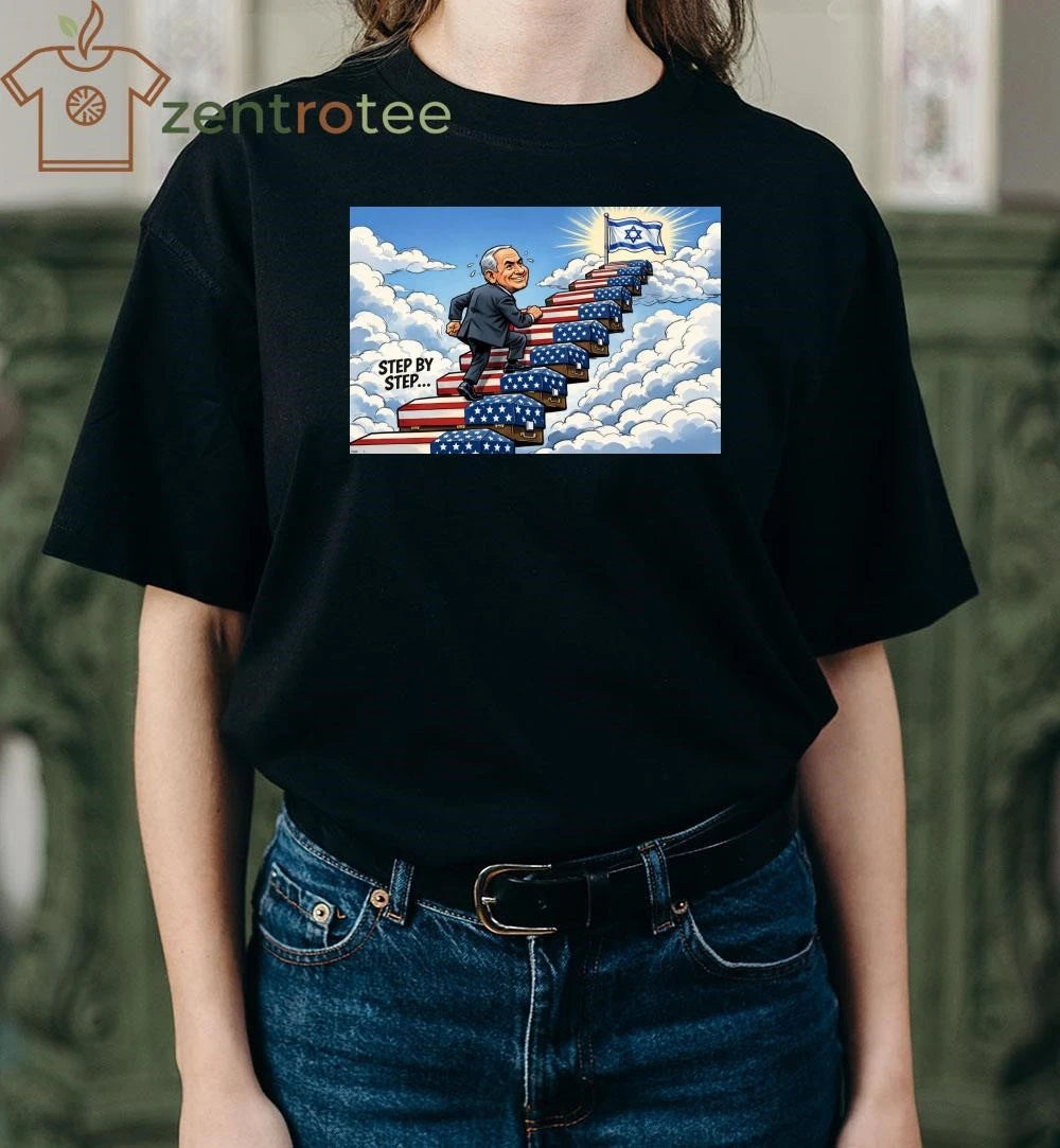 Benjamin Netanyahu step by step heaven American soldiers coffins tee