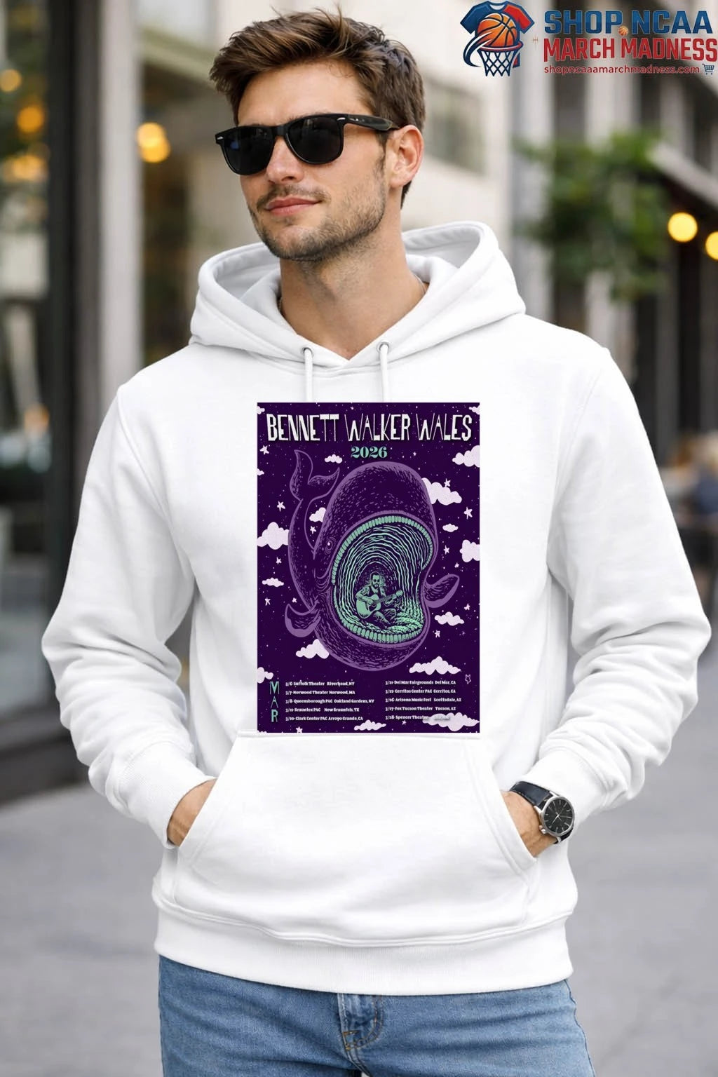 Bennett Walker Wales March 2026 Tour Shirt