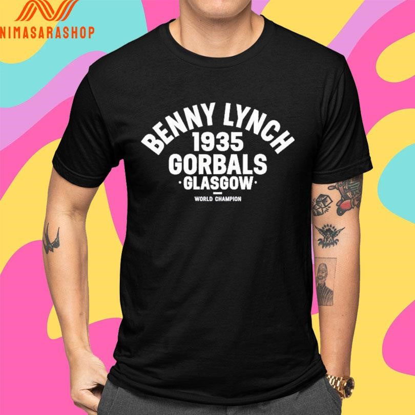 Benny Lynch 1935 Gorbals Glasgow World Champion Shirts