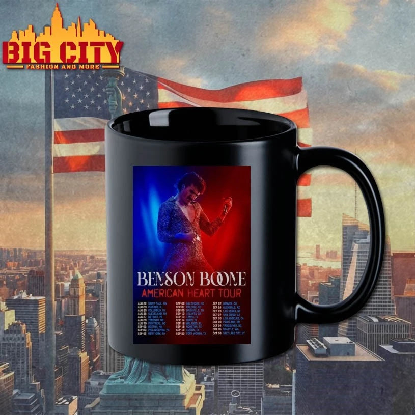 Benson Boone 2025 American Heart Tour Poster Shirts