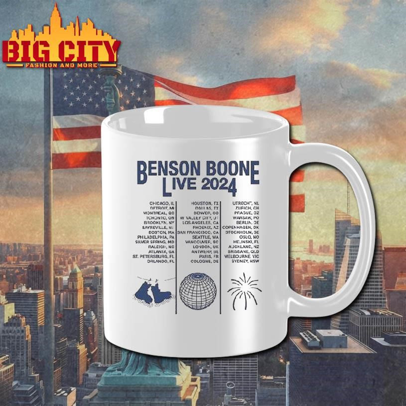 Benson Boone Live World Tour 2024 Shirt