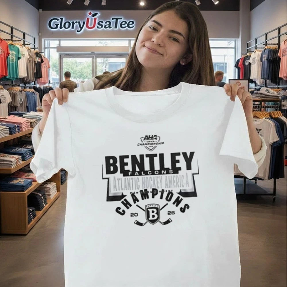Bentley Falcons 2026 Atlantic Hockey America Champions AHA Shirt