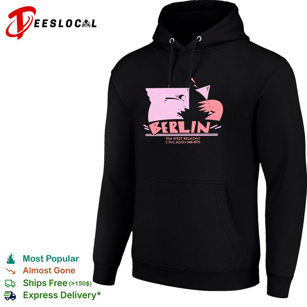 Berlin Chicago nightclub wordmark shirt