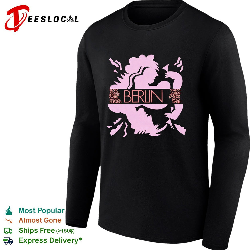 Berlin nightclub abstract shirt