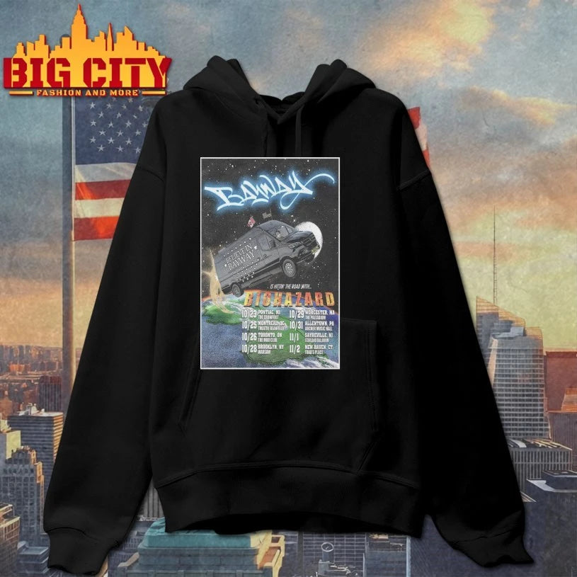 Best Bayway Biohazard New Tour 2025 Poster shirt