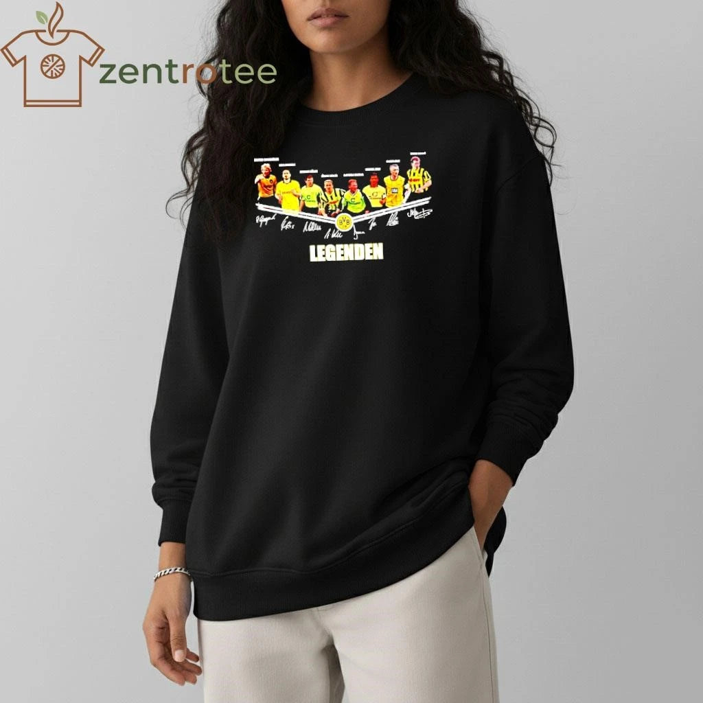 Best Borussia Dortmund Team Players Legends Signature tee