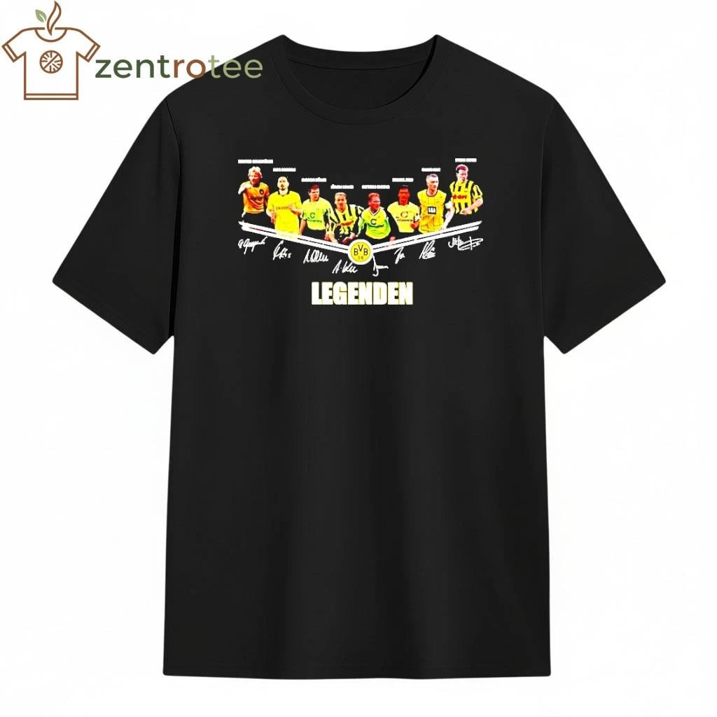 Best Borussia Dortmund Team Players Legends Signature tee