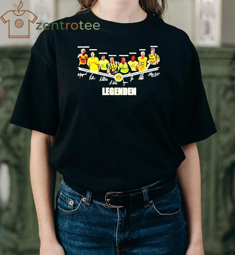 Best Borussia Dortmund Team Players Legends Signature tee
