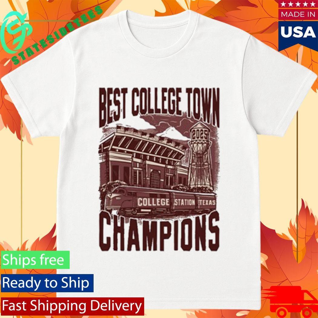 Best College Town Champions Shirt