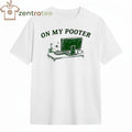 Best On My Pooter Bear Cartoon computer tee