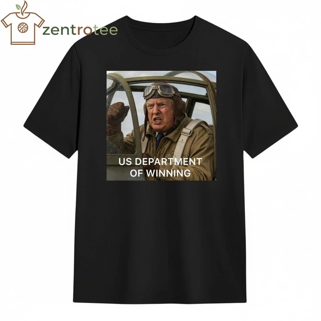 Best US department of winning Trump fighter pilot tee