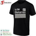 Betamax L-750 video cassette retro shirt