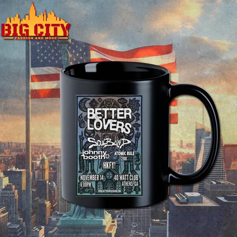Better Lovers Nov 14 2026 Athens Tour Poster shirt
