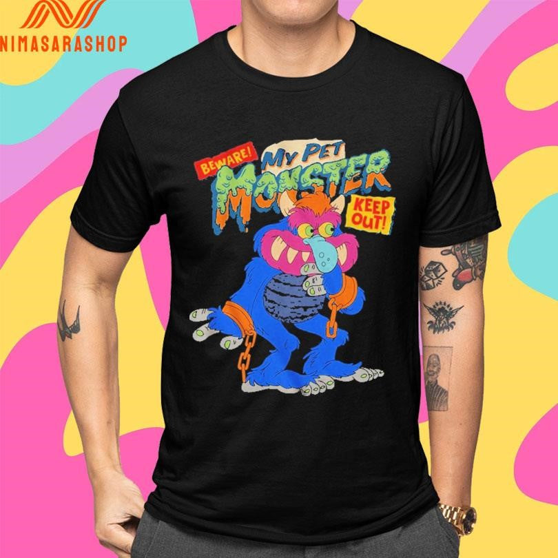 Beware Keep Out Illustration My Pet Monster Shirts