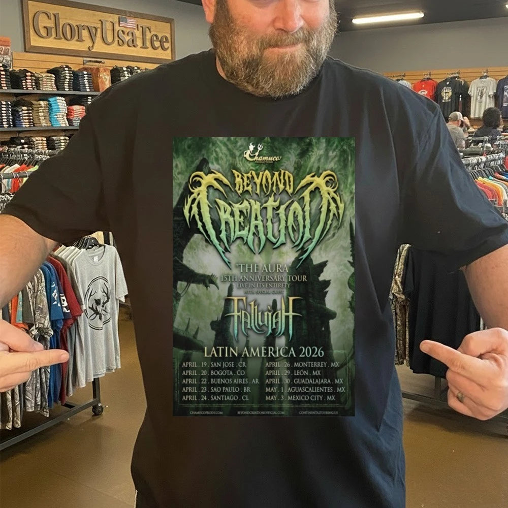 Beyond Creation Tour Latin America 2026 Poster Shirt