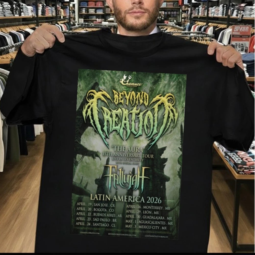 Beyond Creation Tour Latin America 2026 Poster Shirt
