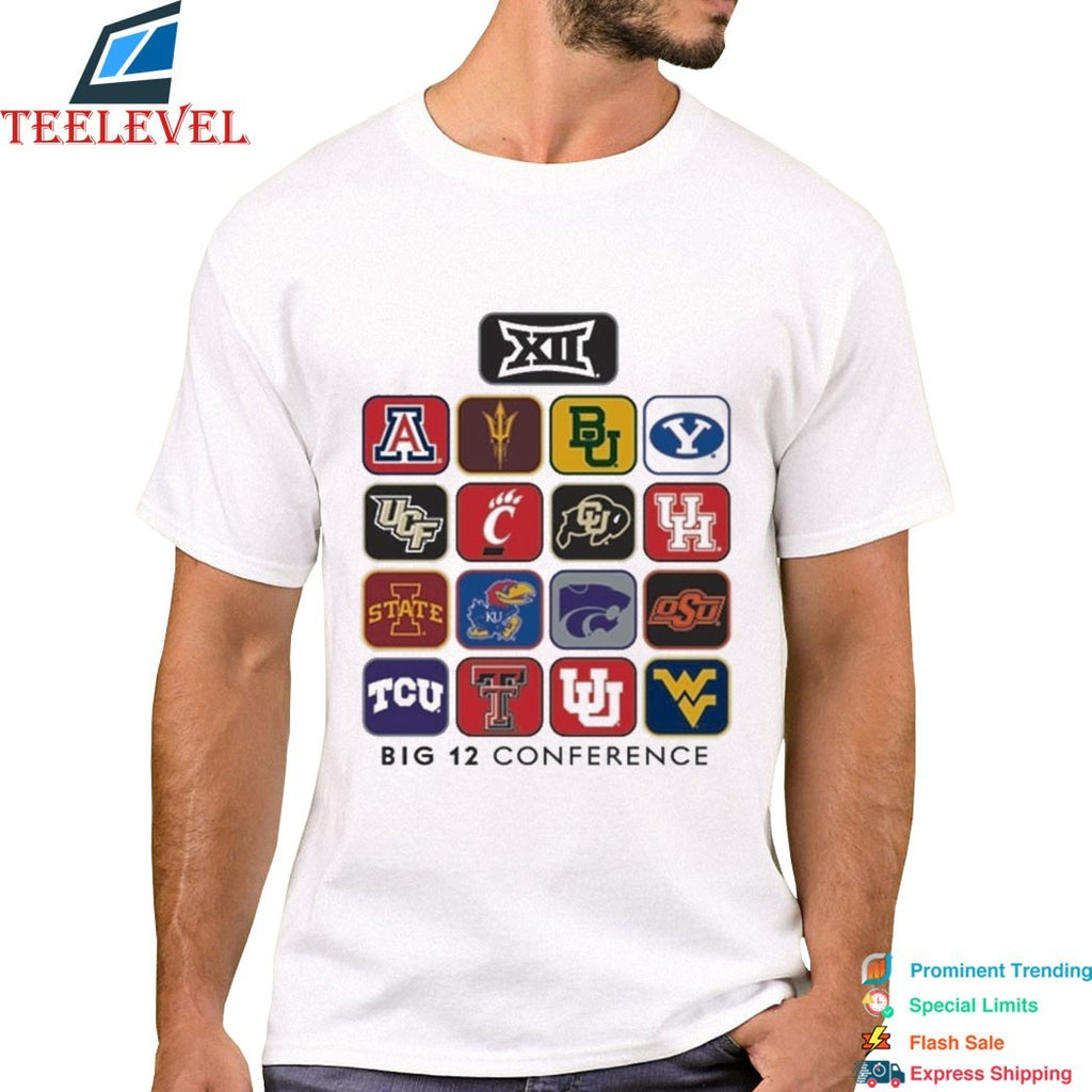 Big 12 Conference All Team Icons T-shirts