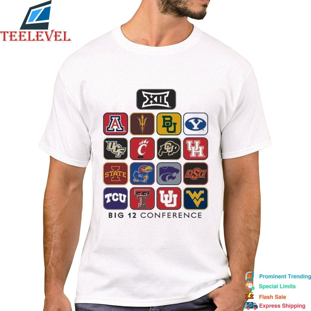 Big 12 Conference All Team Icons T-shirts