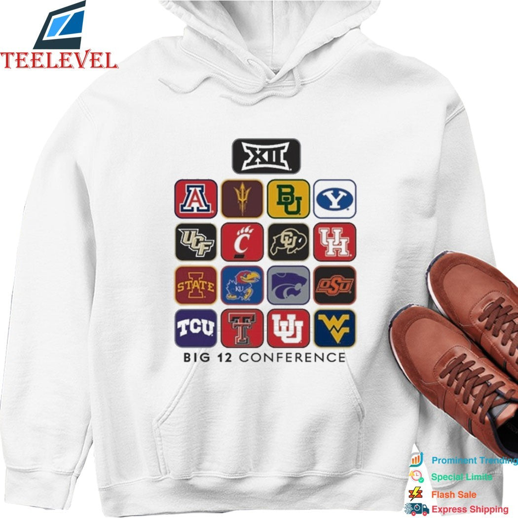 Big 12 Conference All Team Icons T-shirts
