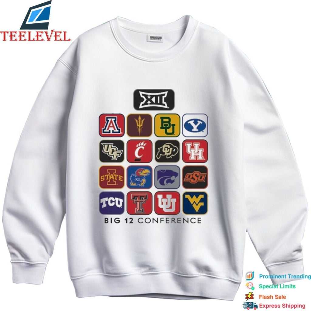 Big 12 Conference All Team Icons T-shirts