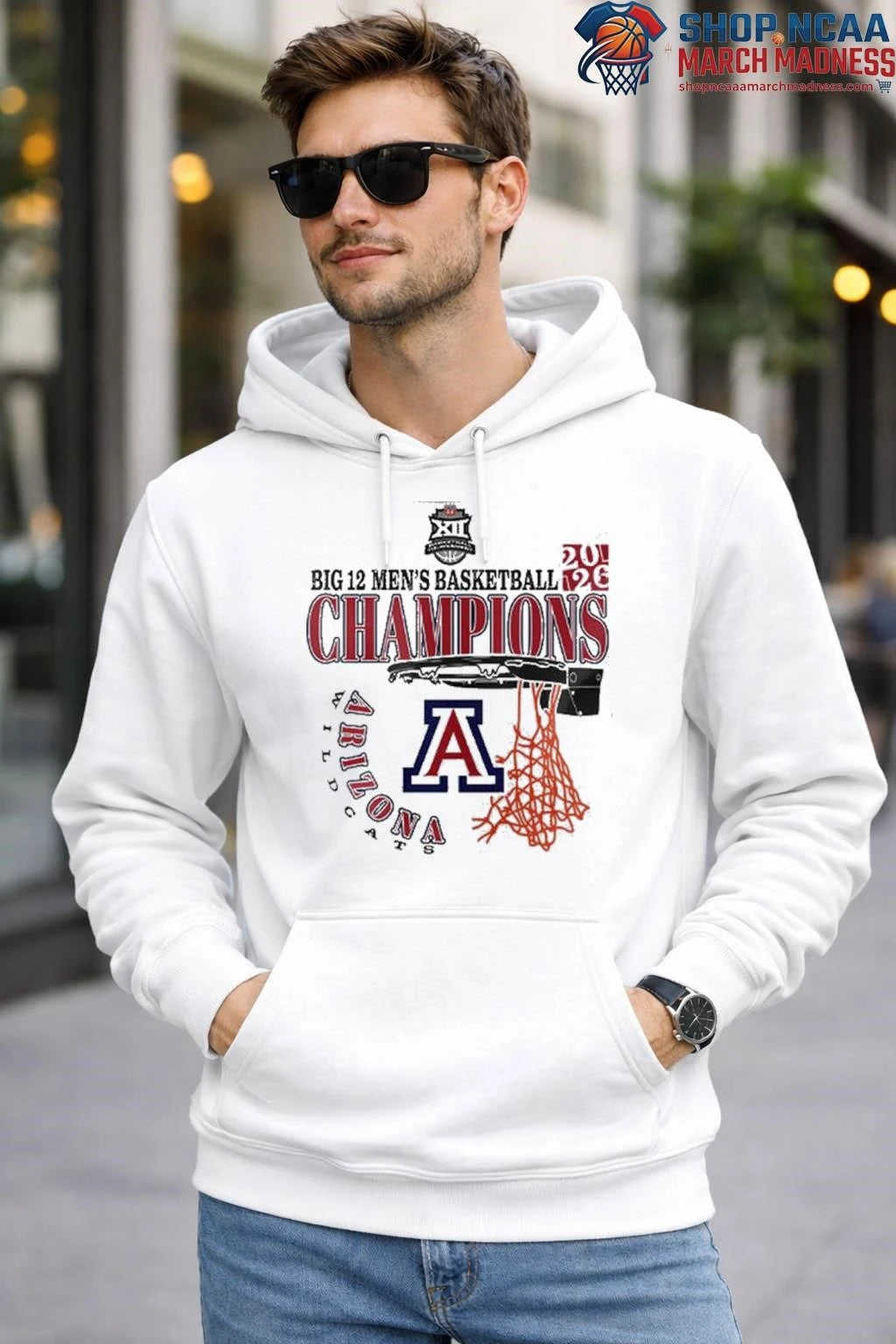 Big 12 Men’s Basketball Arizona Wildcats 2026 Tournament Championship shirt