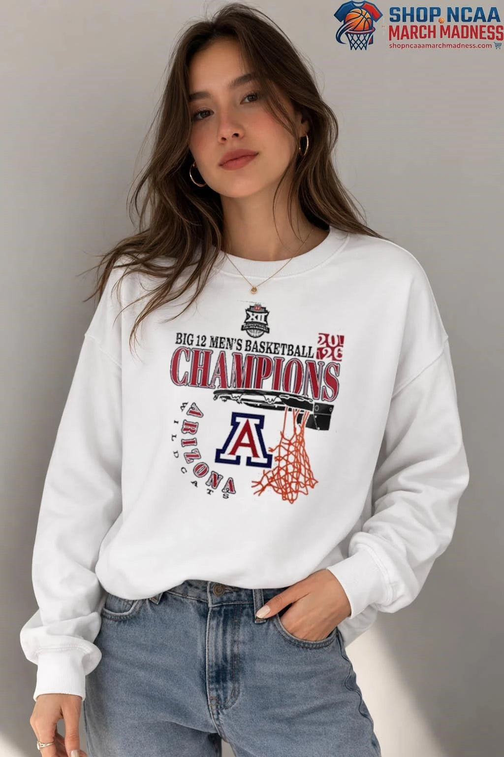 Big 12 Men’s Basketball Arizona Wildcats 2026 Tournament Championship shirt
