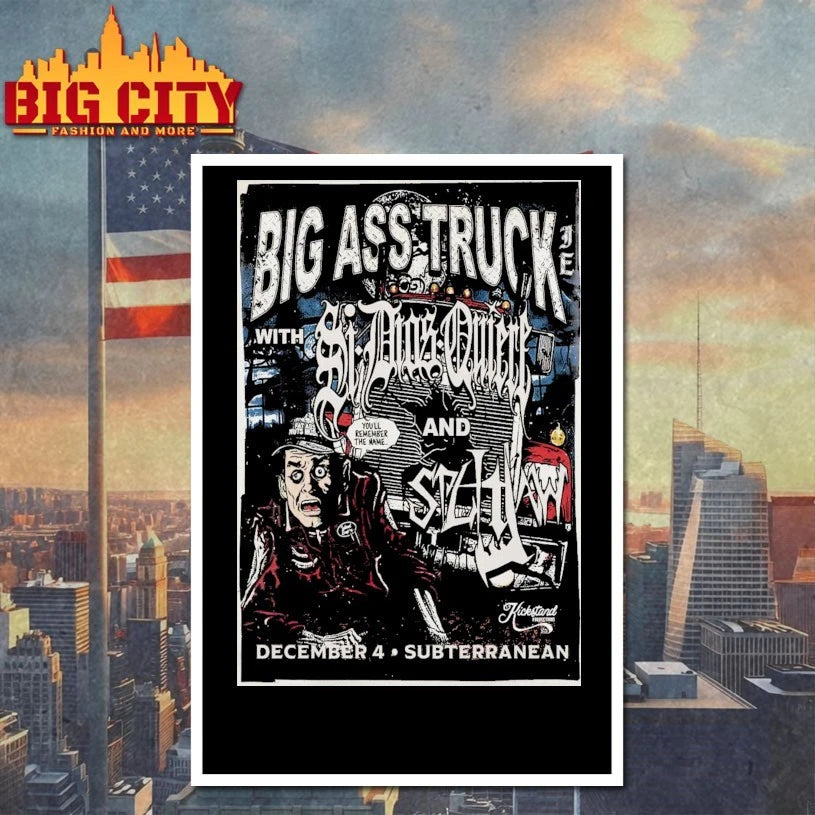 Big Ass Truck In Chicago IL On Dec 4 2025 Poster shirt