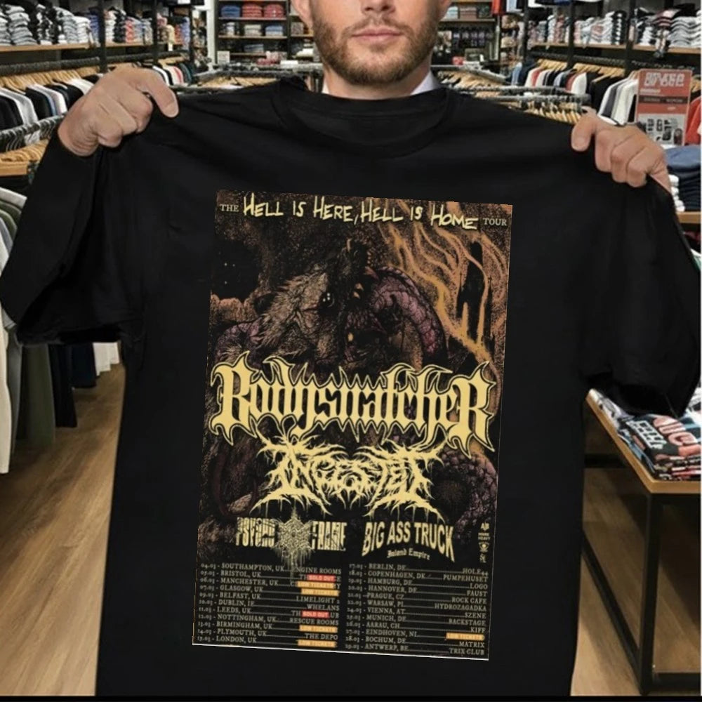 Big Ass Truck The Hell Is Here, Hell Is Home Tour 2026 Poster Shirt