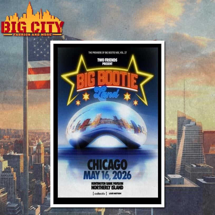 Big Bootie Land Live Show Poster Shirt