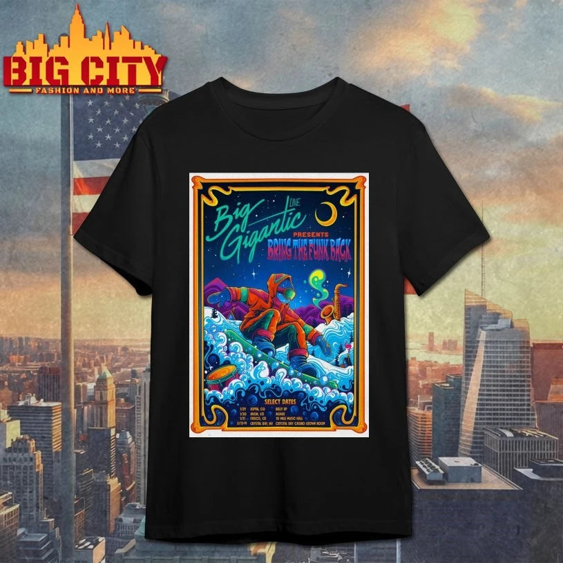 Big Gigantic Bring The Funk Back 2026 Tour Poster shirt