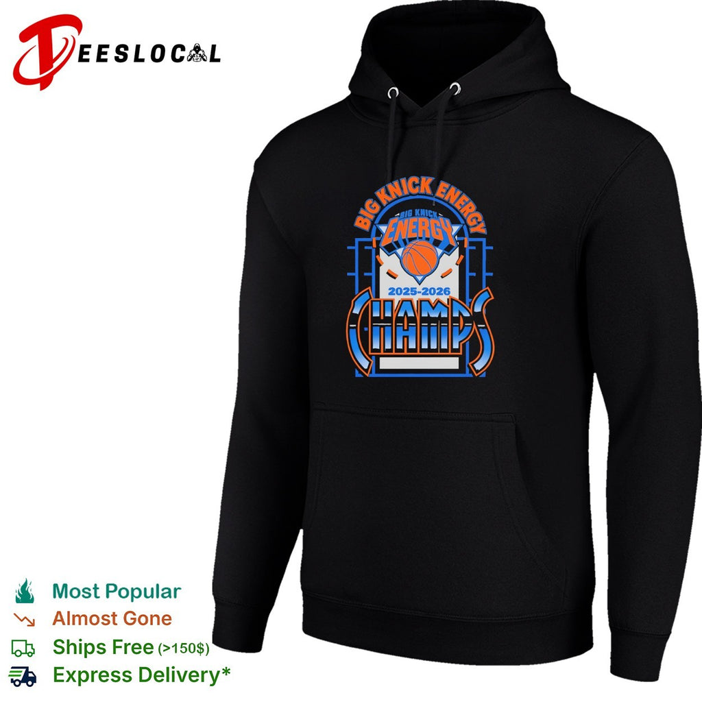 Big Knick Energy 2025 2026 Champs New York Knicks NBA Basketball shirt