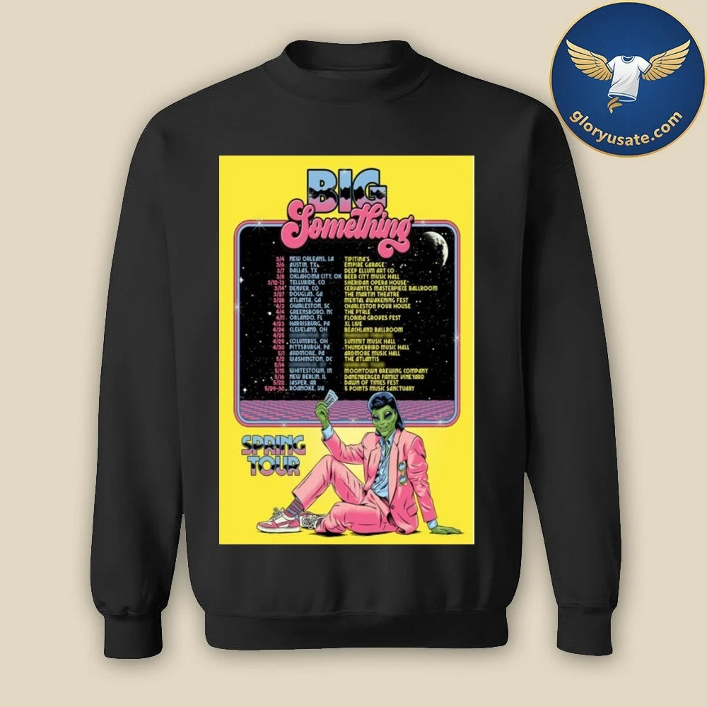 Big Something Spring Tour 2026 Poster Shirt