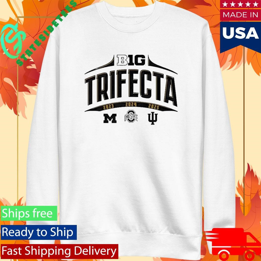 Big Ten College Football National Champions Trifecta Shirt