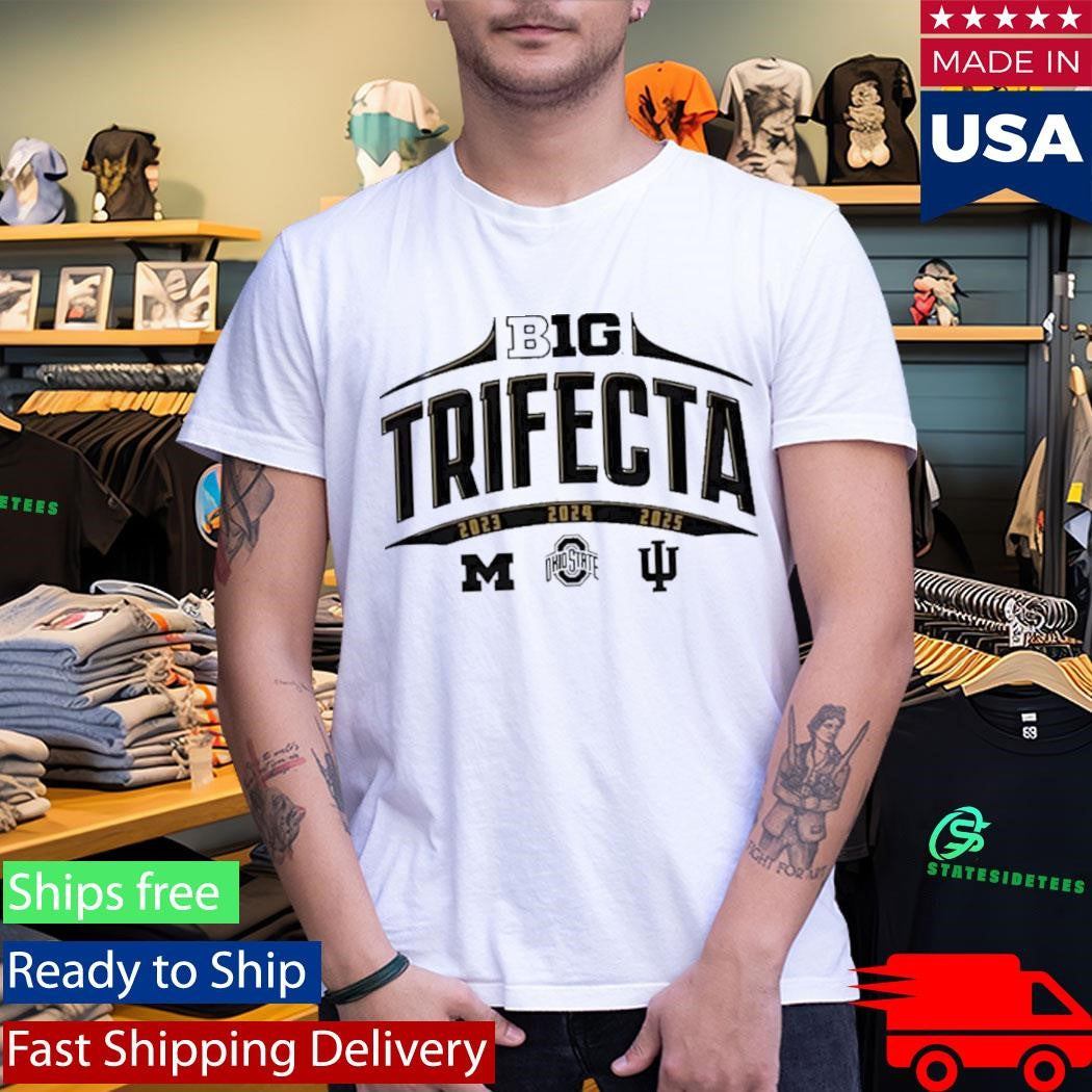 Big Ten College Football National Champions Trifecta Shirt