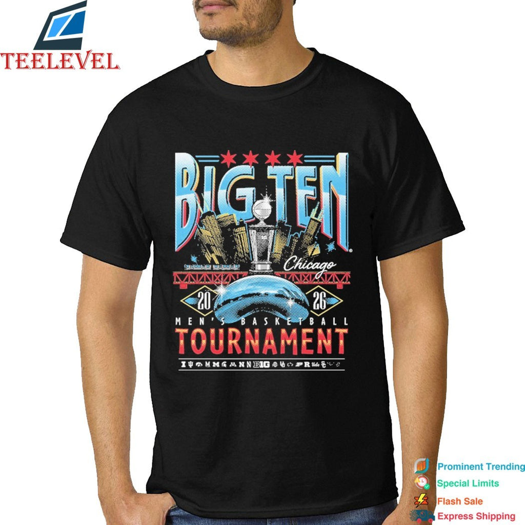 Big Ten Men’s Basketball Tournament Chicago 2026 Event Shirts