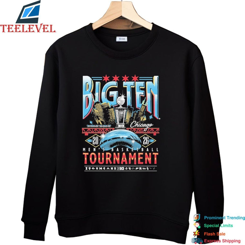 Big Ten Men’s Basketball Tournament Chicago 2026 Event Shirts