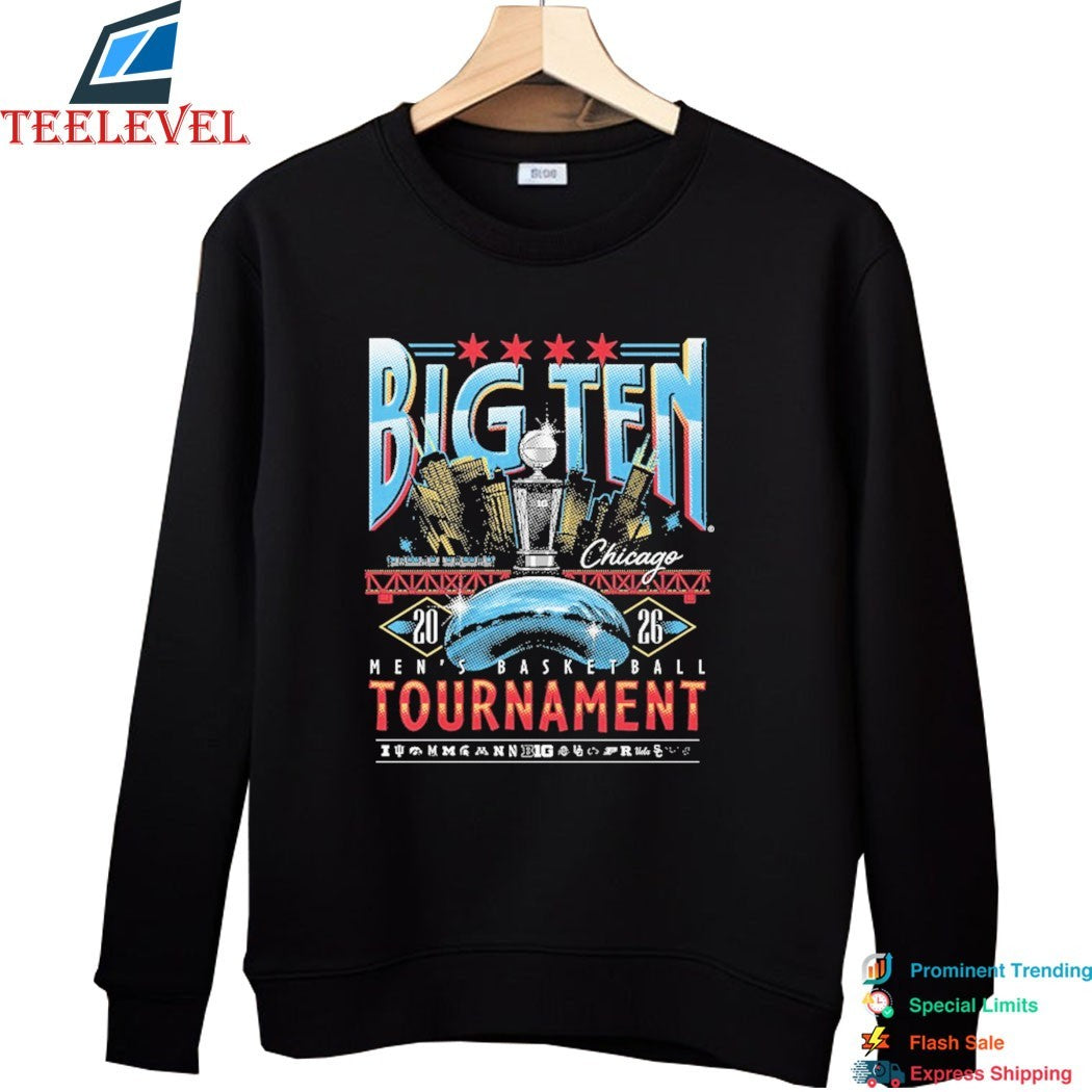 Big Ten Men’s Basketball Tournament Chicago 2026 Event Shirts