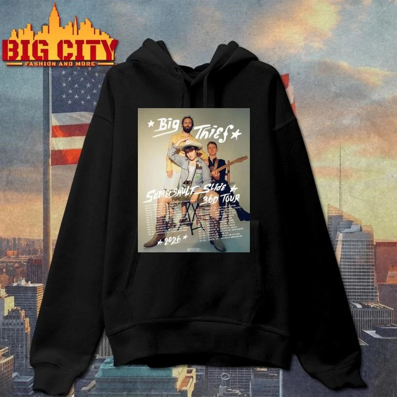 Big Thief The Somersault Slide 360 Tour Official Schedule Tour Dates Poster Shirt