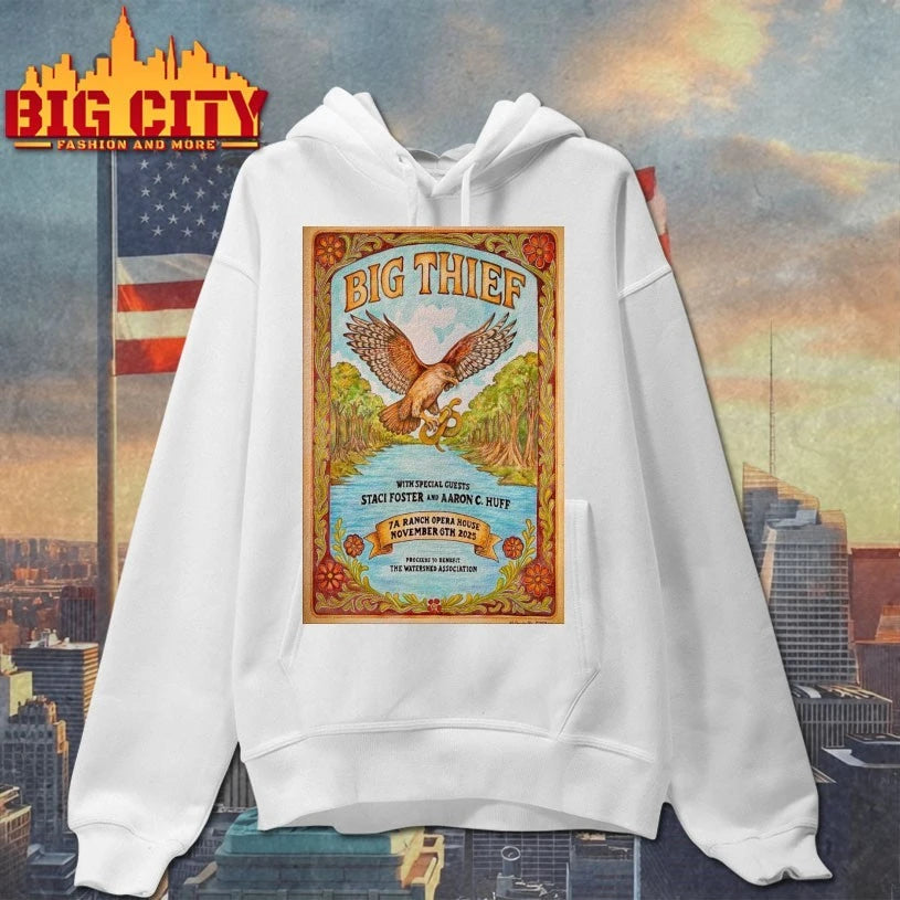 Big Thief Wimberley, Texas 2025 Poster Shirt