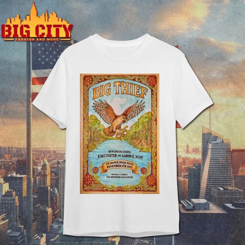Big Thief Wimberley, Texas 2025 Poster Shirt