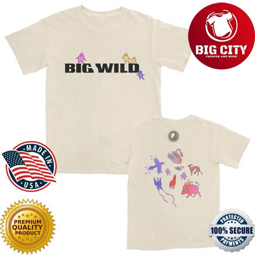 Big Wild Music Big Wild Figures Two Sided Shirt