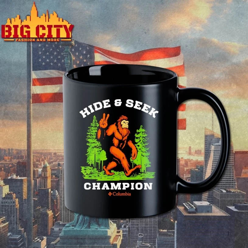 Big foot Columbia Hide And Seek Champion shirt