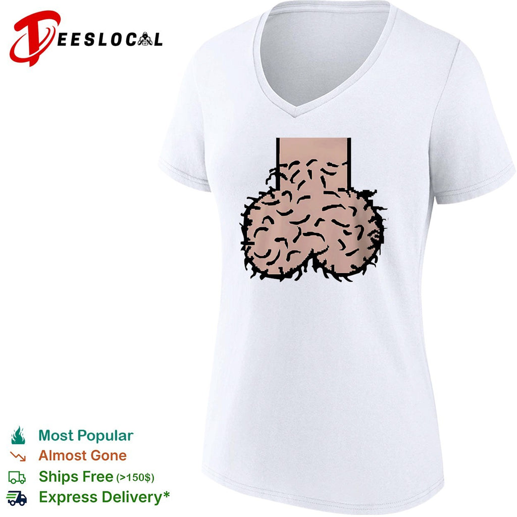 Big scrotum funny shirt