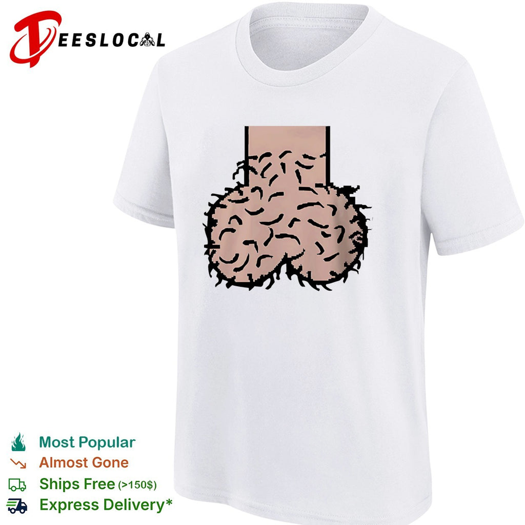 Big scrotum funny shirt