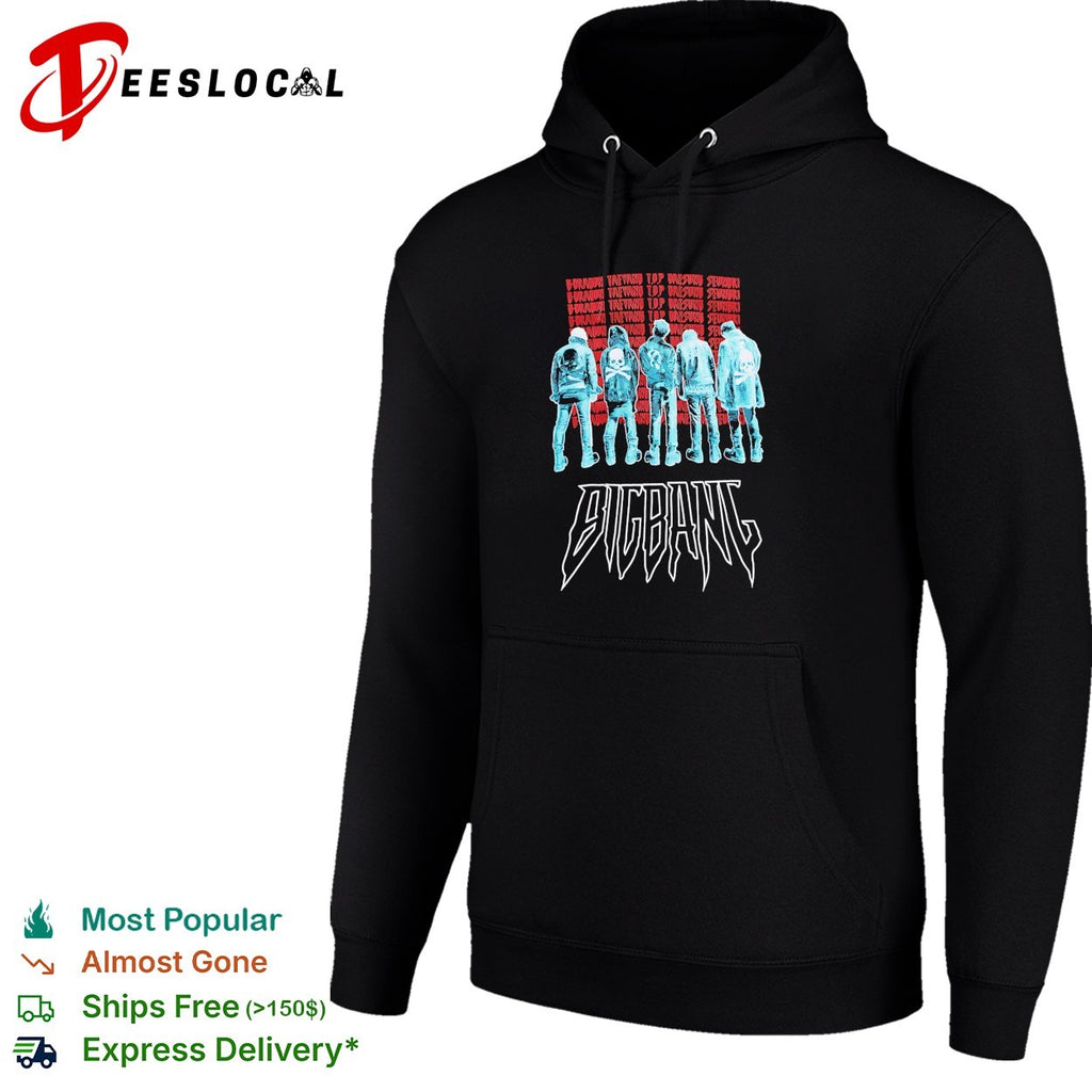 Bigbang G Dragon Taeyang T O P Daesung Seungri skull jackets shirt