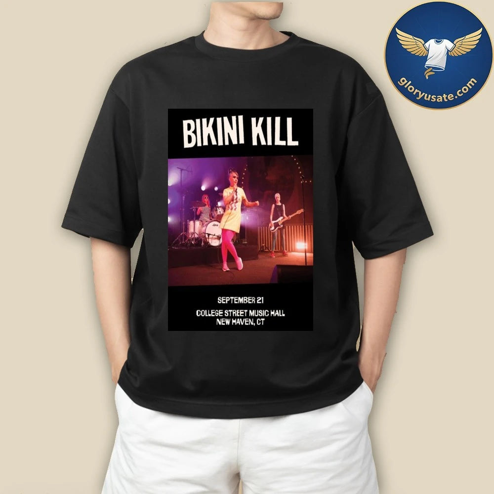 Bikini Kill College Street Music Hall September 21 2026 Concert Poster Shirt