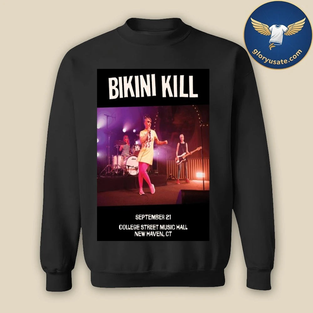 Bikini Kill College Street Music Hall September 21 2026 Concert Poster Shirt