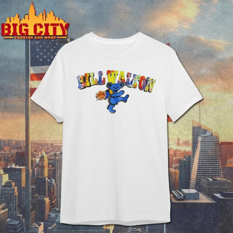 Bill Walton Grateful Dead Grateful Bear Tie Dye Premium Shirt