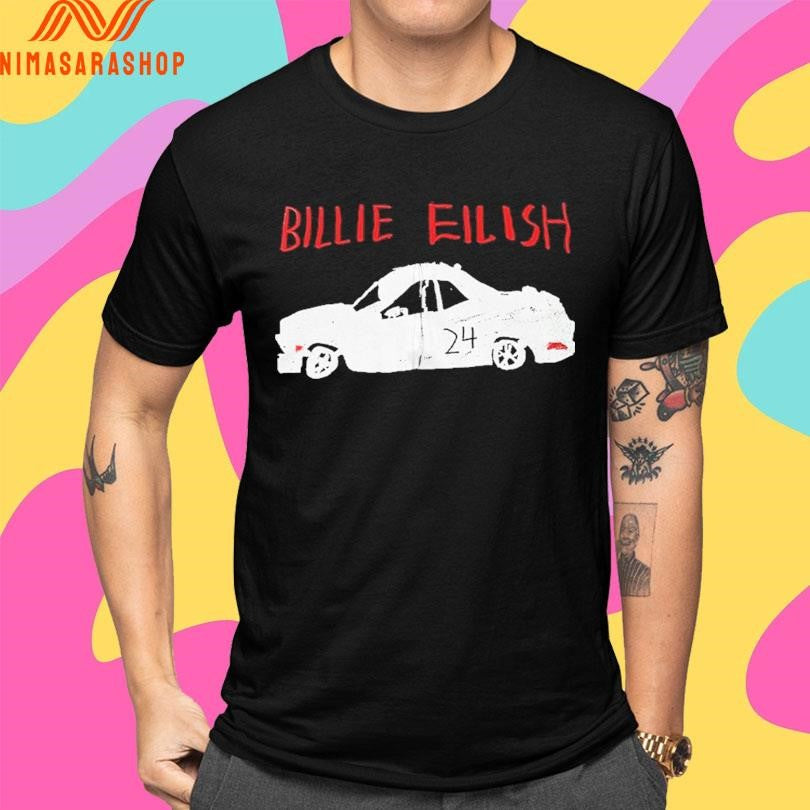 Billie Eilish 24 Car Shirts